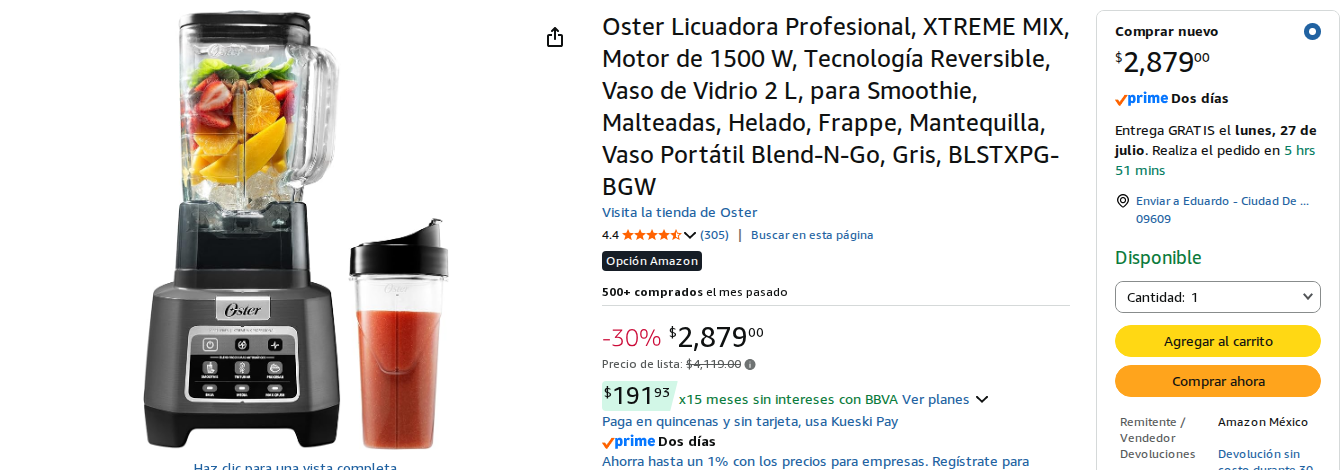 Licuadora Profesional