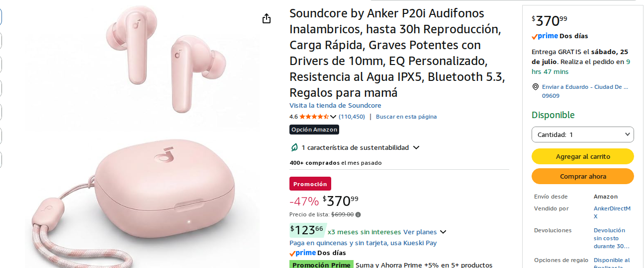 Audífonos Inalámbricos Potentes