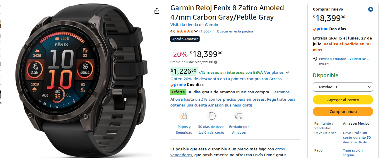 Reloj Deportivo