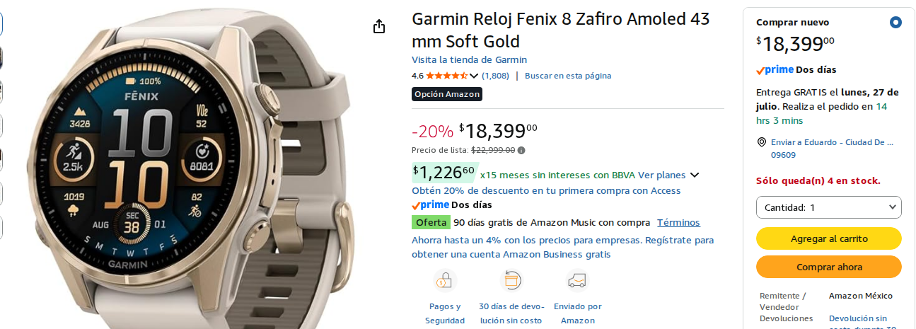 Reloj Inteligente Premium