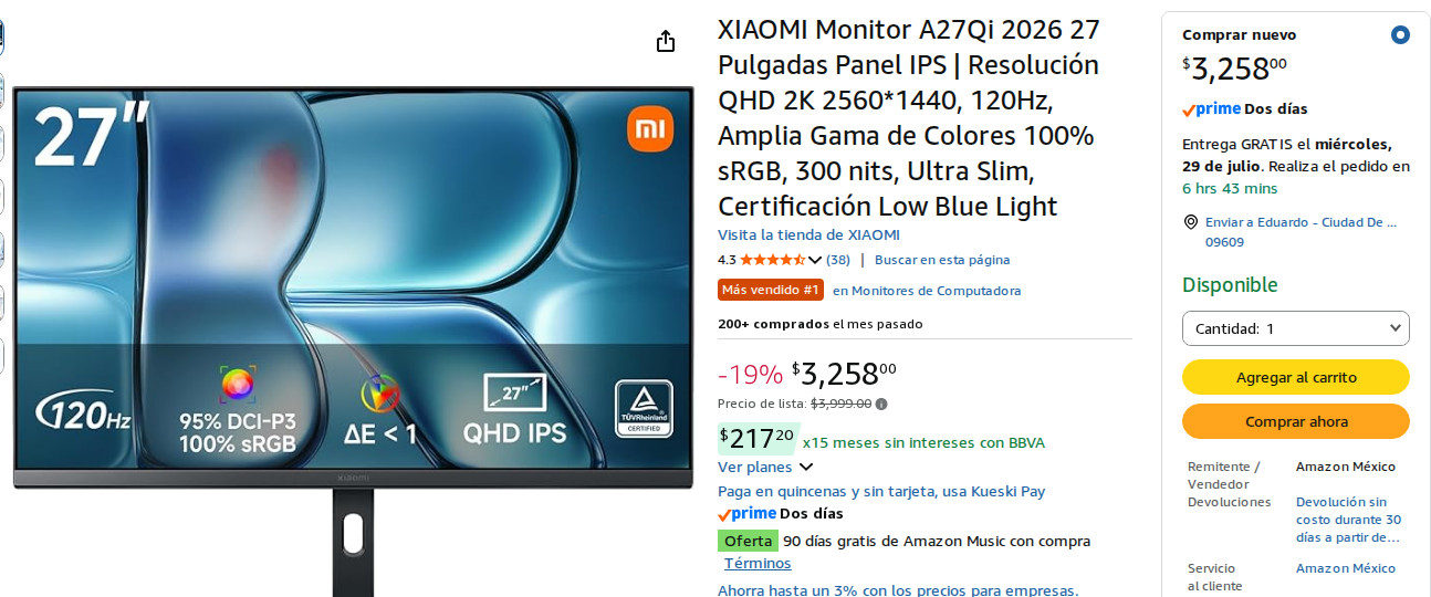 Monitor QHD